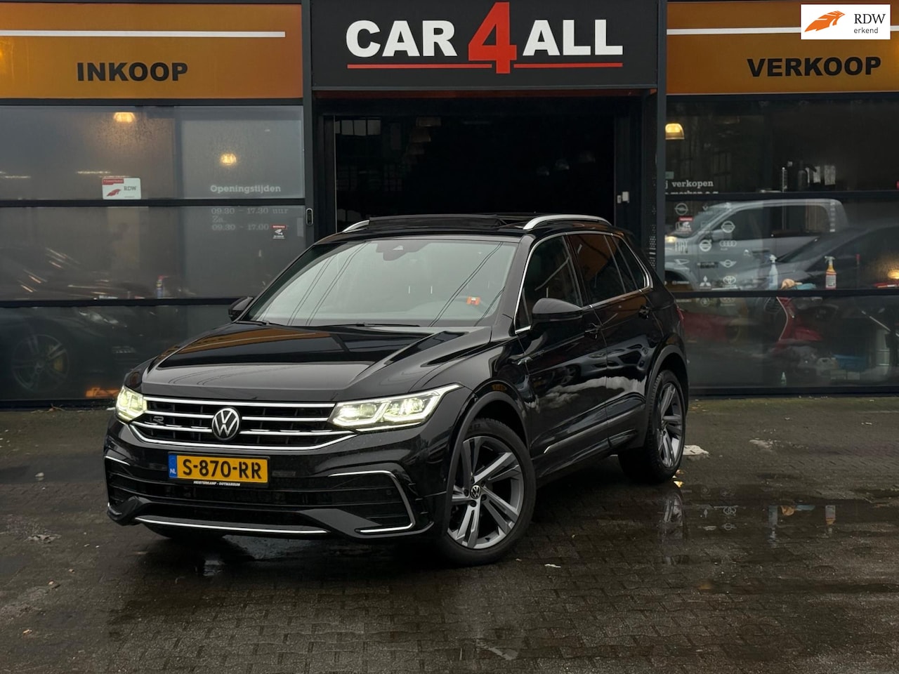 Volkswagen Tiguan - 1.5 TSI R-Line Business+ MEMORY/PANO/ACC/DEALERONDERHOUDEN/4 NWE BANDEN/ - AutoWereld.nl