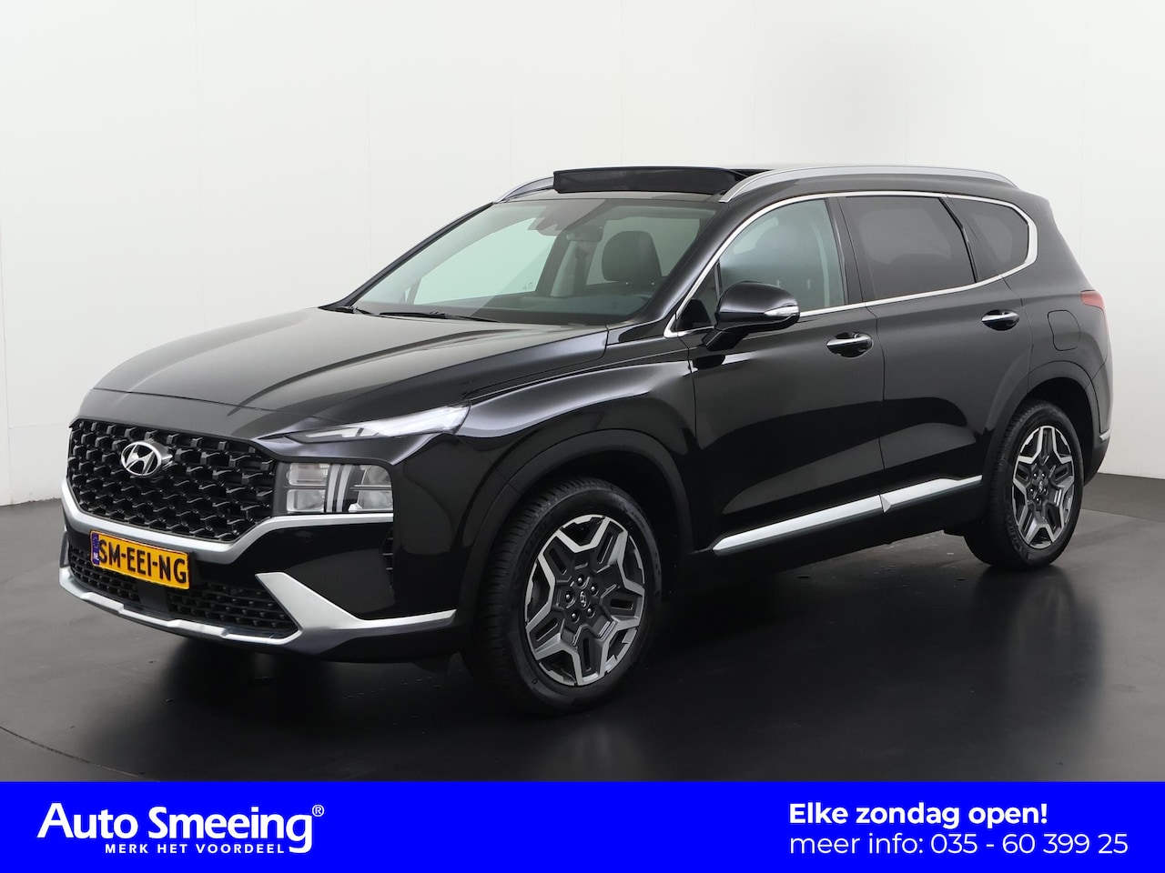 Hyundai Santa Fe - 1.6 T-GDI PHEV Premium Sky 7p. | Panoramadak | Trekhaak | Elek Achterklep | Zondag Open! - AutoWereld.nl