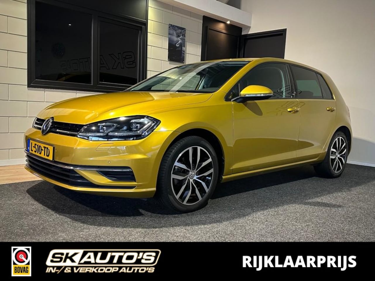 Volkswagen Golf - 1.4 TSI HL BNS R l DIGI DASH l STOELVERW l TREKH l ACC l DSG l - AutoWereld.nl