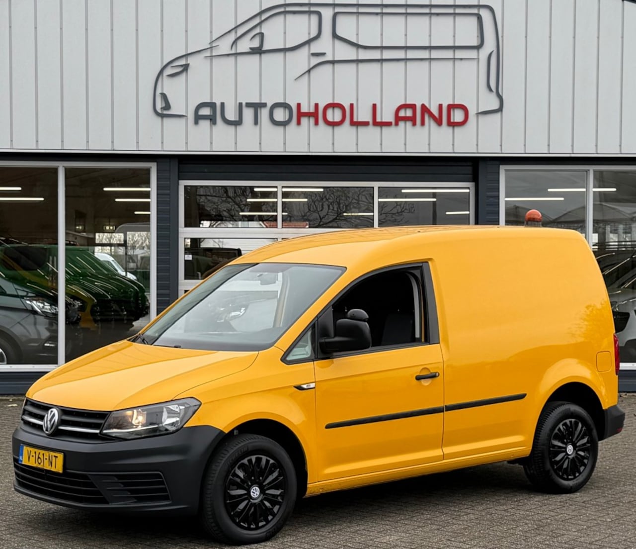 Volkswagen Caddy - 2.0 TDI 55KW 75PK EURO 6 AIRCO/ CRUISE CONTROL/ TREKHAAK/ 100% DEALERONDERHOUDEN - AutoWereld.nl
