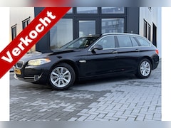 BMW 5-serie Touring - 520i High Executive Leer | Sportstoelen | Trekhaak | Nwe beurt & APK