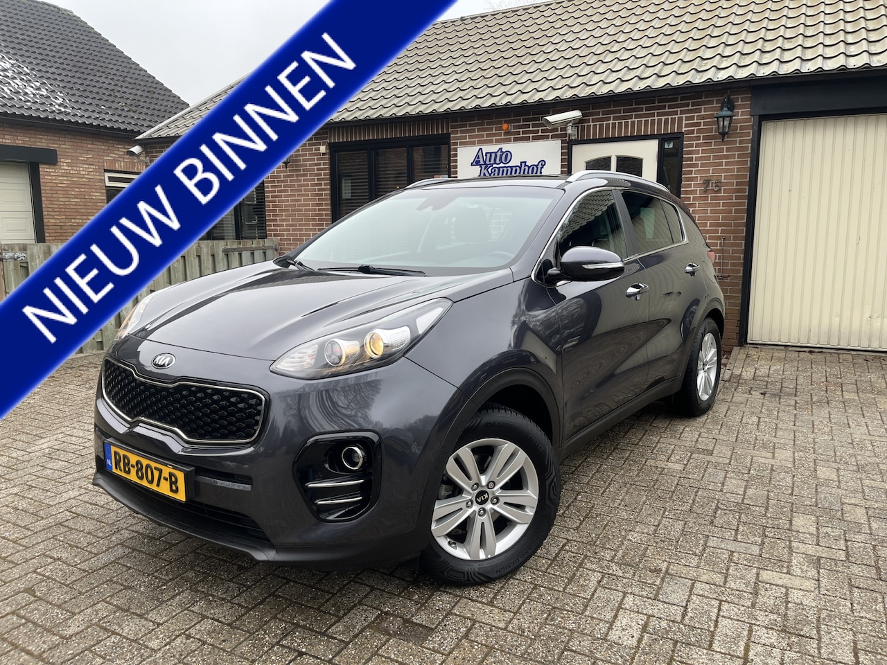 Kia Sportage - 1.6 GDI DynamicLine Navi Camera Trekhaak - AutoWereld.nl