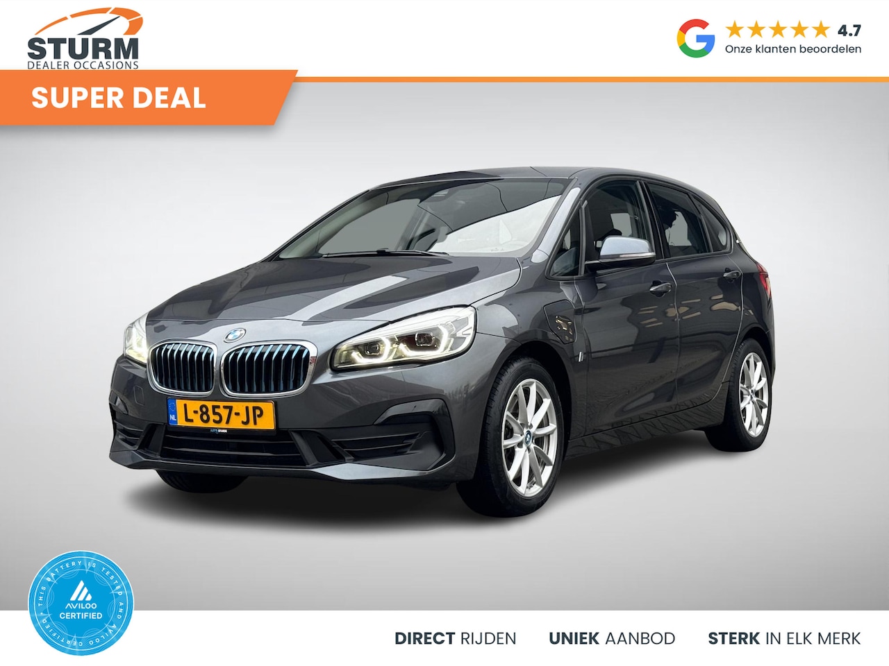 BMW 2-serie Active Tourer - 225xe iPerformance Executive SoH 89% incl. Afneembare Trekhaak! - AutoWereld.nl