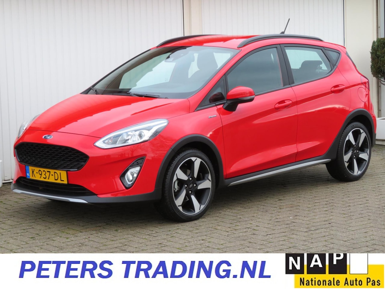 Ford Fiesta - 1.0 Active X 125pk Automaat LED-DEALER OH-NAVI-CARPLAY - AutoWereld.nl