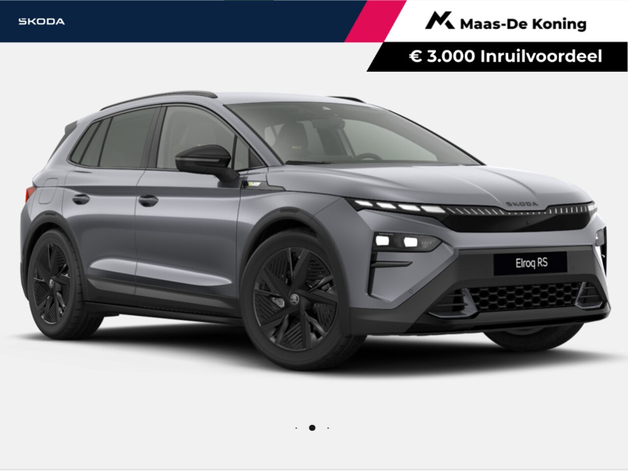 Skoda Elroq - RS Elektromotor 250kW/340PK 4x4 Elektrische aandrijving |  20" inch velgen Draconis | €300 - AutoWereld.nl