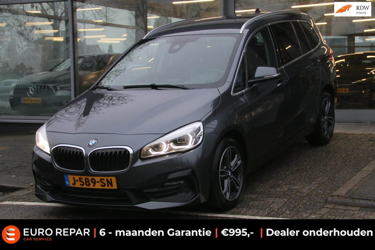 BMW 2-serie Gran Tourer - 220i 7p. 4-CILINDER DEALER OND. AUTOMAAT! - AutoWereld.nl