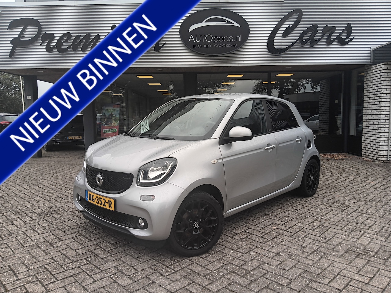 Smart Forfour - 1.0 Turbo Passion 1.0 Turbo Passion,Automaat,CLIMA,CRUISE, - AutoWereld.nl