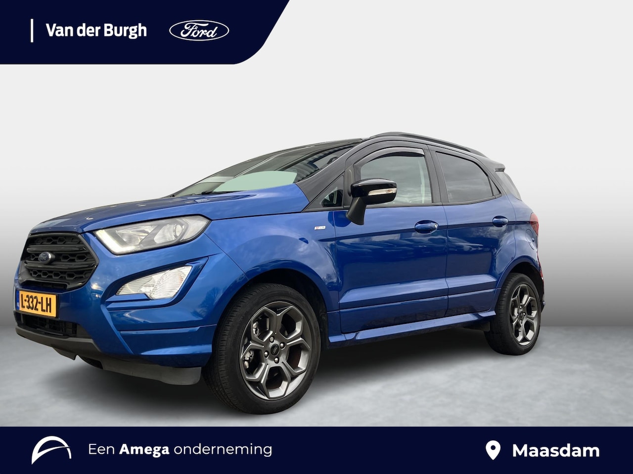 Ford EcoSport - ST-Line 1.0 EcoBoost 125pk | Privacy glass | navigatie | Zwart Dak | Climate Control | Par - AutoWereld.nl