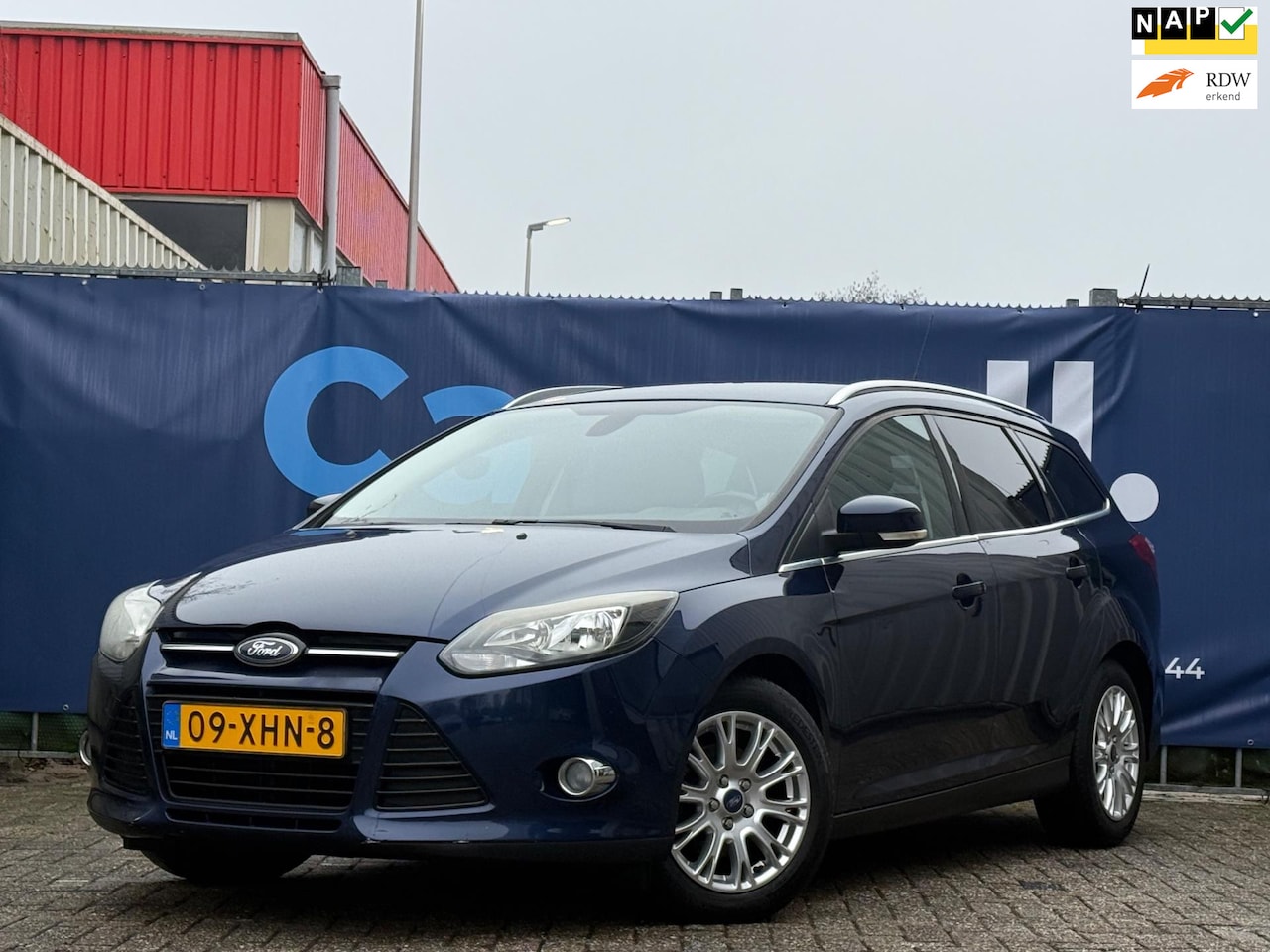Ford Focus Wagon - 1.6 TI-VCT Titanium Distributie VV,1e Eigenaar,ClimateControle,CruiseControle,AUX,LMV,N.A. - AutoWereld.nl