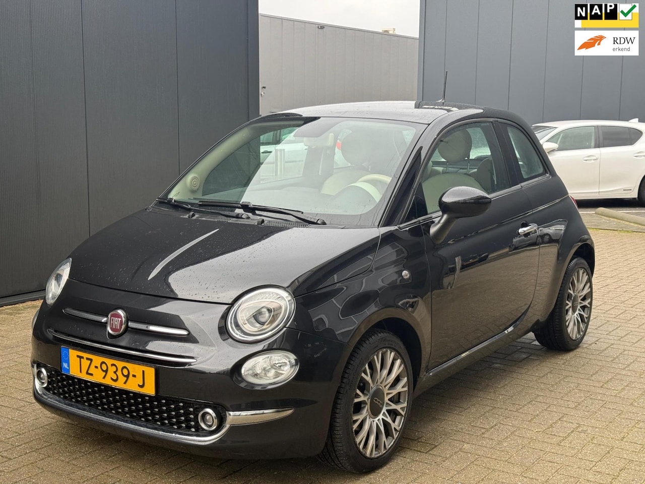 Fiat 500 - 0.9 TwinAir Turbo Collezione Apple Carplay Panodak Dealer onderhouden 1e eigenaar! - AutoWereld.nl