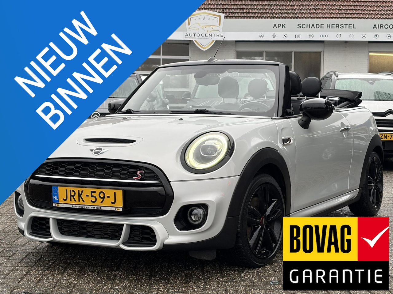 MINI Cabrio - Mini 2.0 Cooper S Chili JCW | NAVI | KLIMA | BOVAG !! - AutoWereld.nl