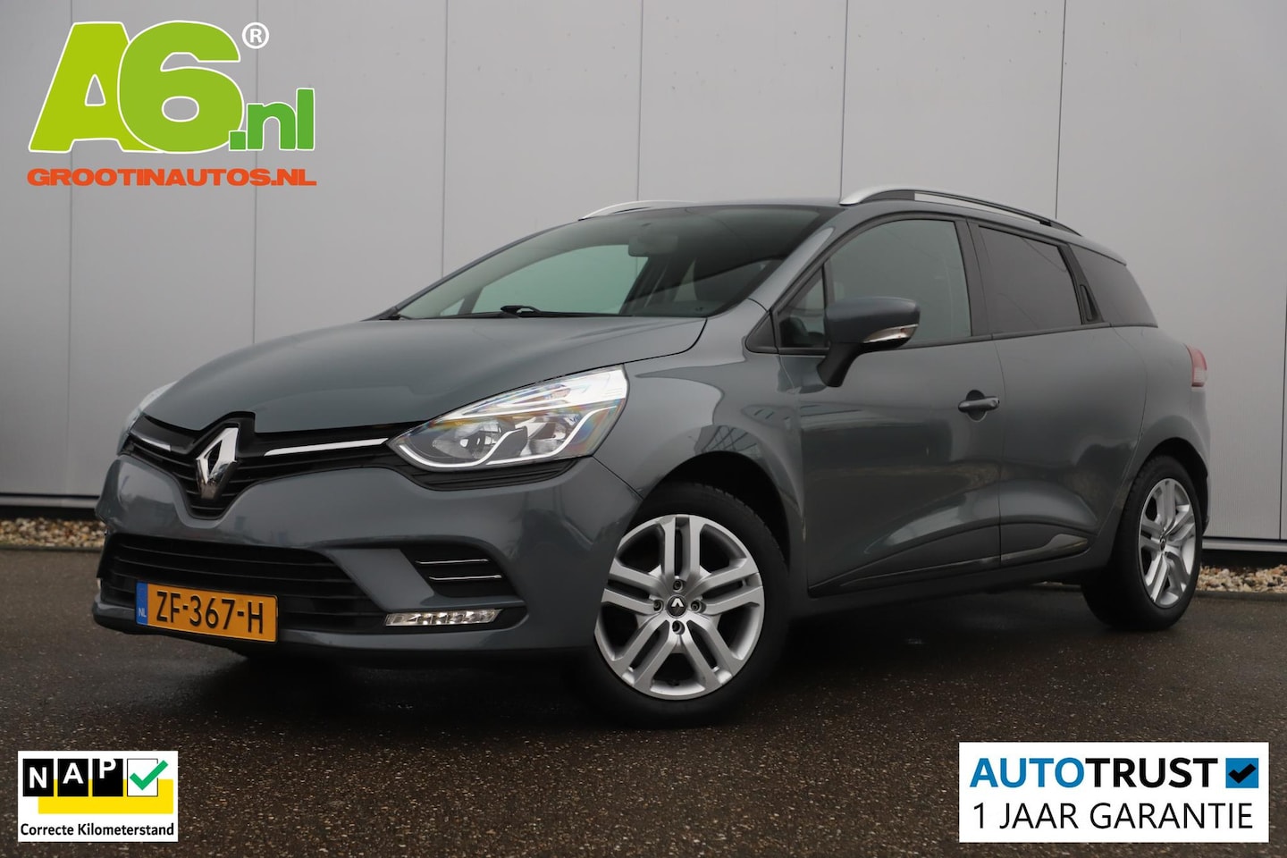 Renault Clio Estate - 0.9 TCe Zen Navigatie Airco Cruise Control Carplay Android LED - AutoWereld.nl