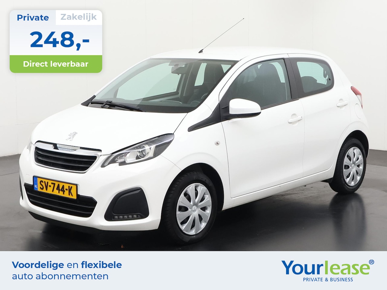 Peugeot 108 - 1.0 e-VTi Envy Airco | All-in 248,- Private Lease | Direct uit voorraad - AutoWereld.nl