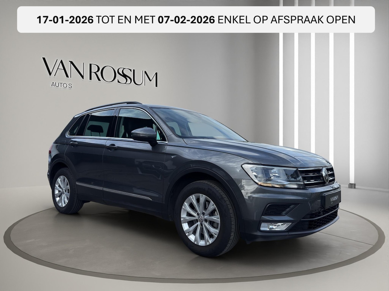 Volkswagen Tiguan - 1.4 TSI ACT Comfortline Automaat | Electr.Trekhaak | Leder Stoelen Geheugen | Apple/Androi - AutoWereld.nl