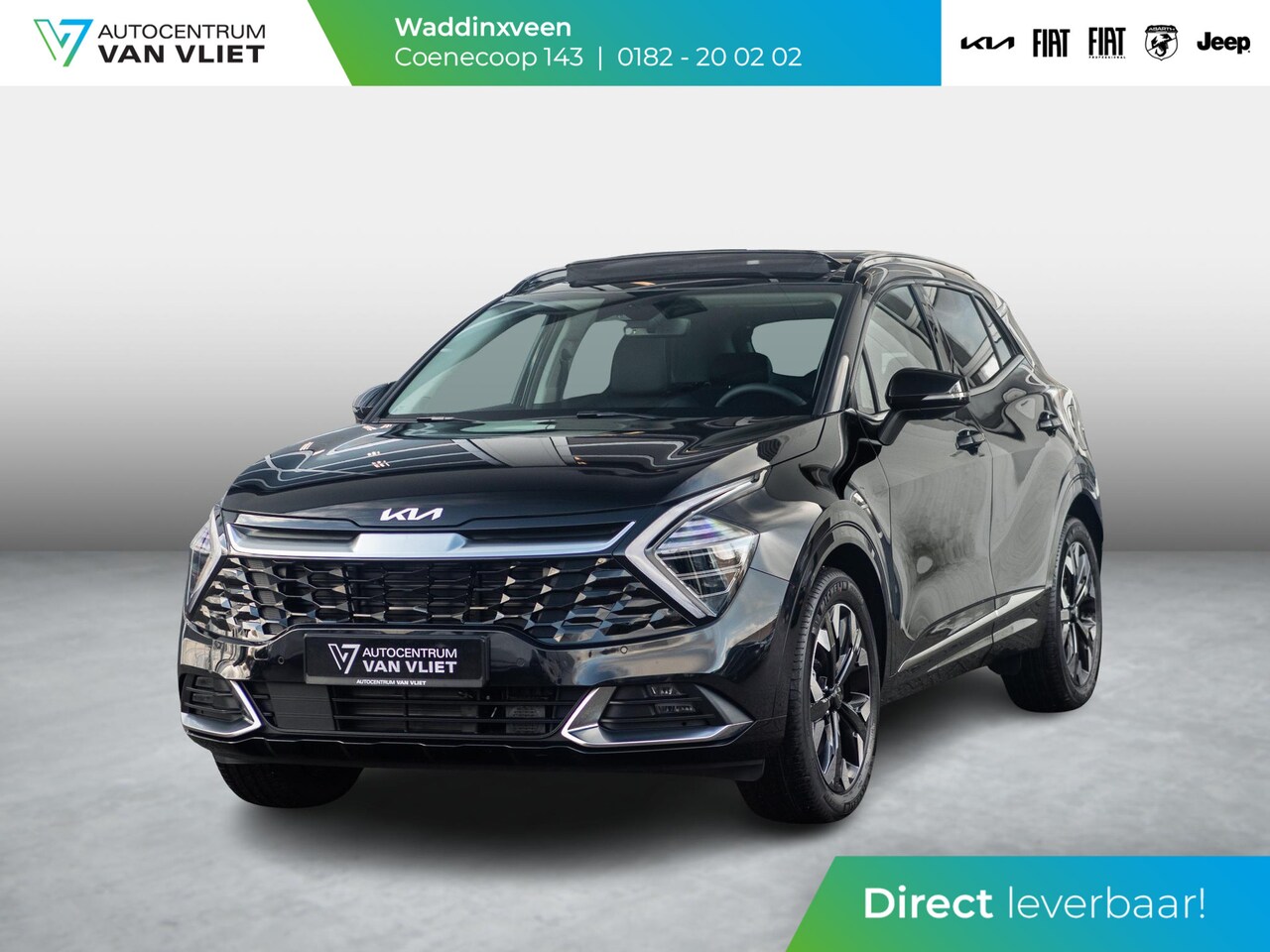 Kia Sportage - 1.6 T-GDi Plug-in Hybrid AWD DynamicPlusLine | Pano dak | Stoel & stuurverwarming | Direct - AutoWereld.nl