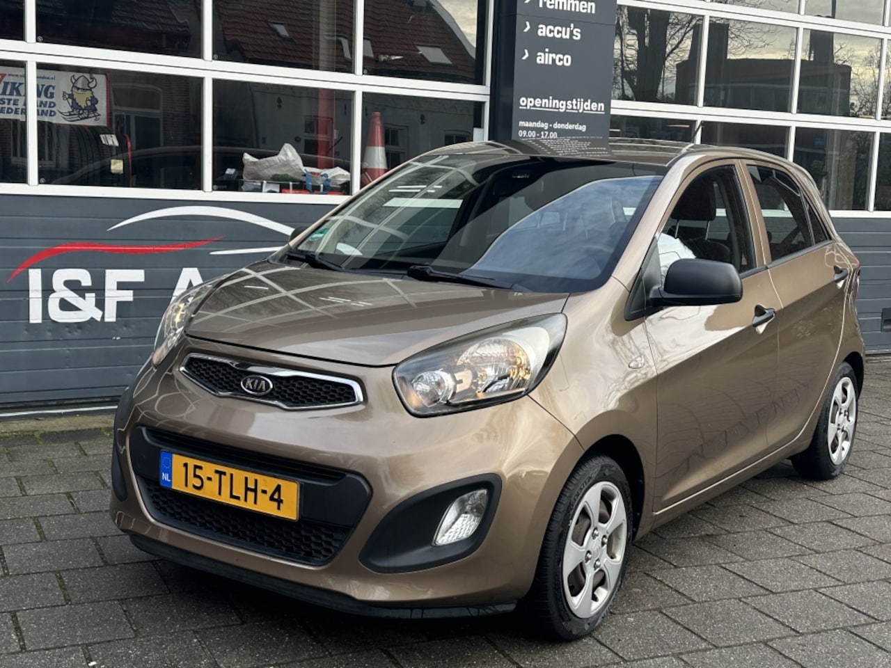 Kia Picanto - 1.2 CVVT Automaat Airco 1.Eigenaar NAP - AutoWereld.nl