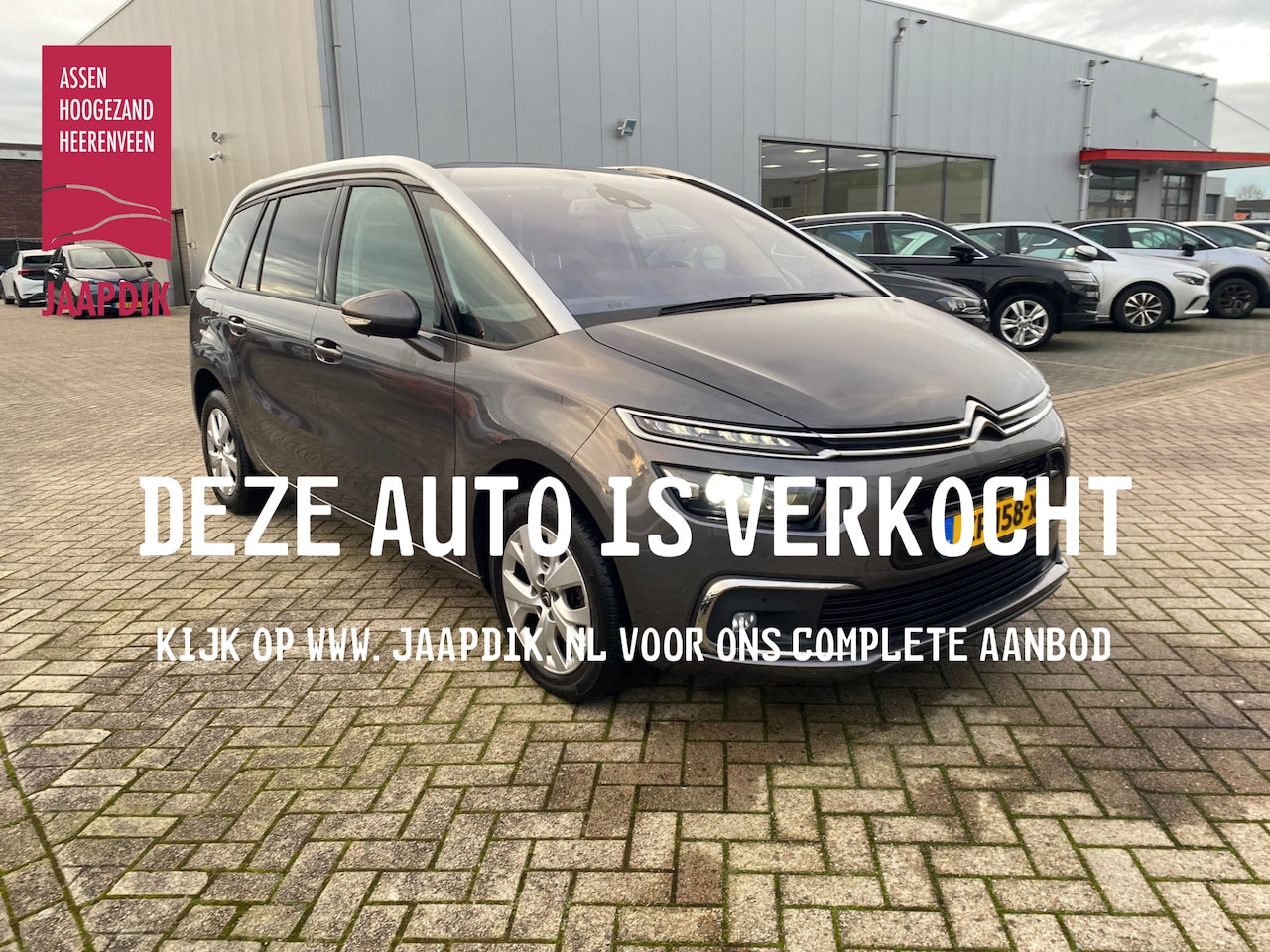 Citroën Grand C4 SpaceTourer - BWJ 2018 1.6 THP 165 PK Shine AUTOMAAT | TREKHAAK | PANODAK | MASSAGE STOELEN | HALF LEDER - AutoWereld.nl