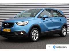 Opel Crossland X - Crossland 1.2 83PK EDITION+ / NAVI / AIRCO / LED / PDC / 16" LMV / CAMERA / TREKHAAK / BLU