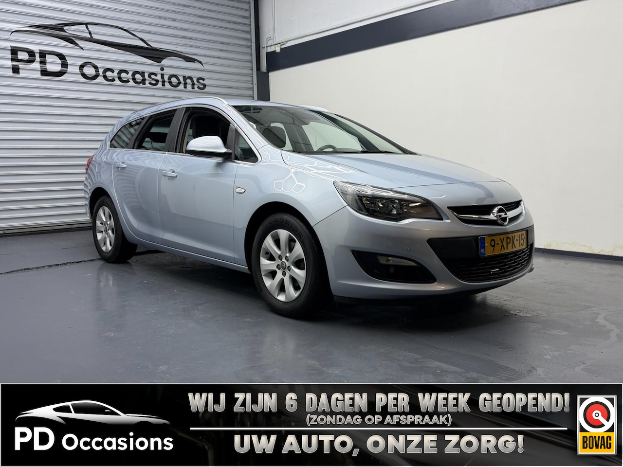 Opel Astra Sports Tourer - 1.4 Turbo Business + 140PK A- Cruise - LM Velgen - Airco - LM Velgen - AutoWereld.nl