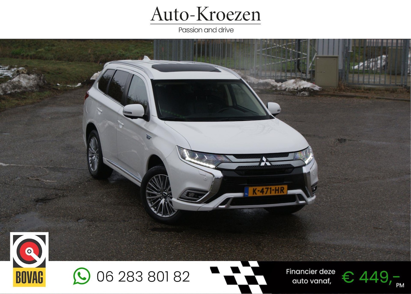 Mitsubishi Outlander - 2.4 PHEV Intense+ | Org NL | Schuifdak | 360 Camera | 1e Eig. | - AutoWereld.nl
