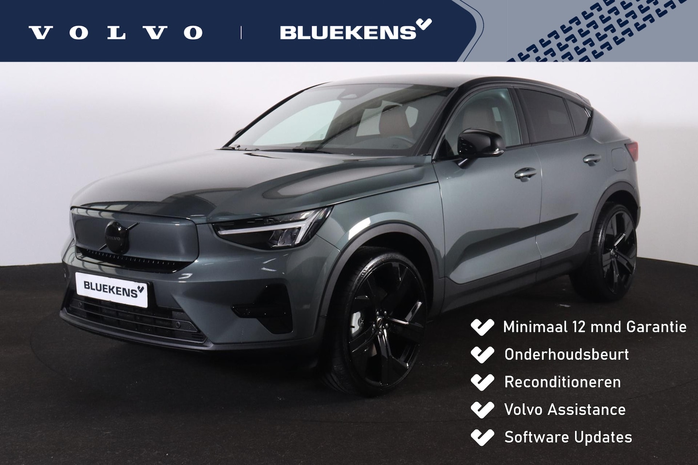 Volvo EC40 - Single Motor Extended Range Plus Black Ed. 82 kWh - Panoramadak - IntelliSafe Assist & Sur - AutoWereld.nl