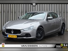 Maserati Ghibli - 3.0 V6 D Navigatie Leer All-Season Memory Carbon Perfect Onderhouden