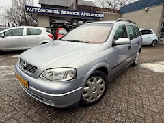 Opel Astra Wagon - 1.6-16V Comfort AUTOMAAT *APK*AIRCO*ELEKTR. RAMEN*TREKHAAK*STUURBEKR