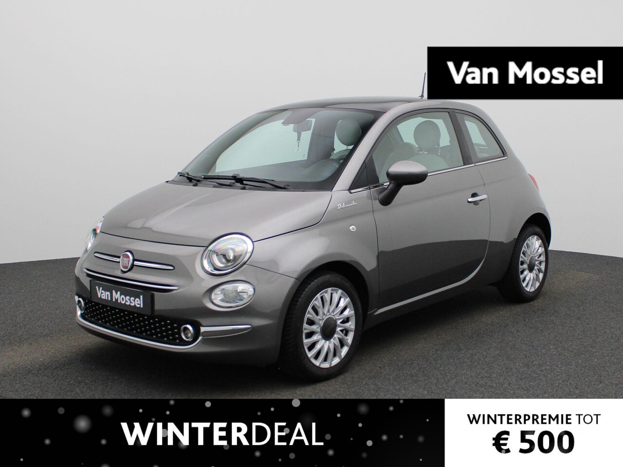 Fiat 500 - 1.0 Hybrid Dolcevita | Panoramadak | Cruise Control | Climate Control | Navigatie | - AutoWereld.nl