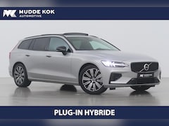 Volvo V60 - T6 Plug-in hybrid Plus Dark | Panoramadak | 360° Camera | ACC | Trekhaak | Stoel+Stuurverw