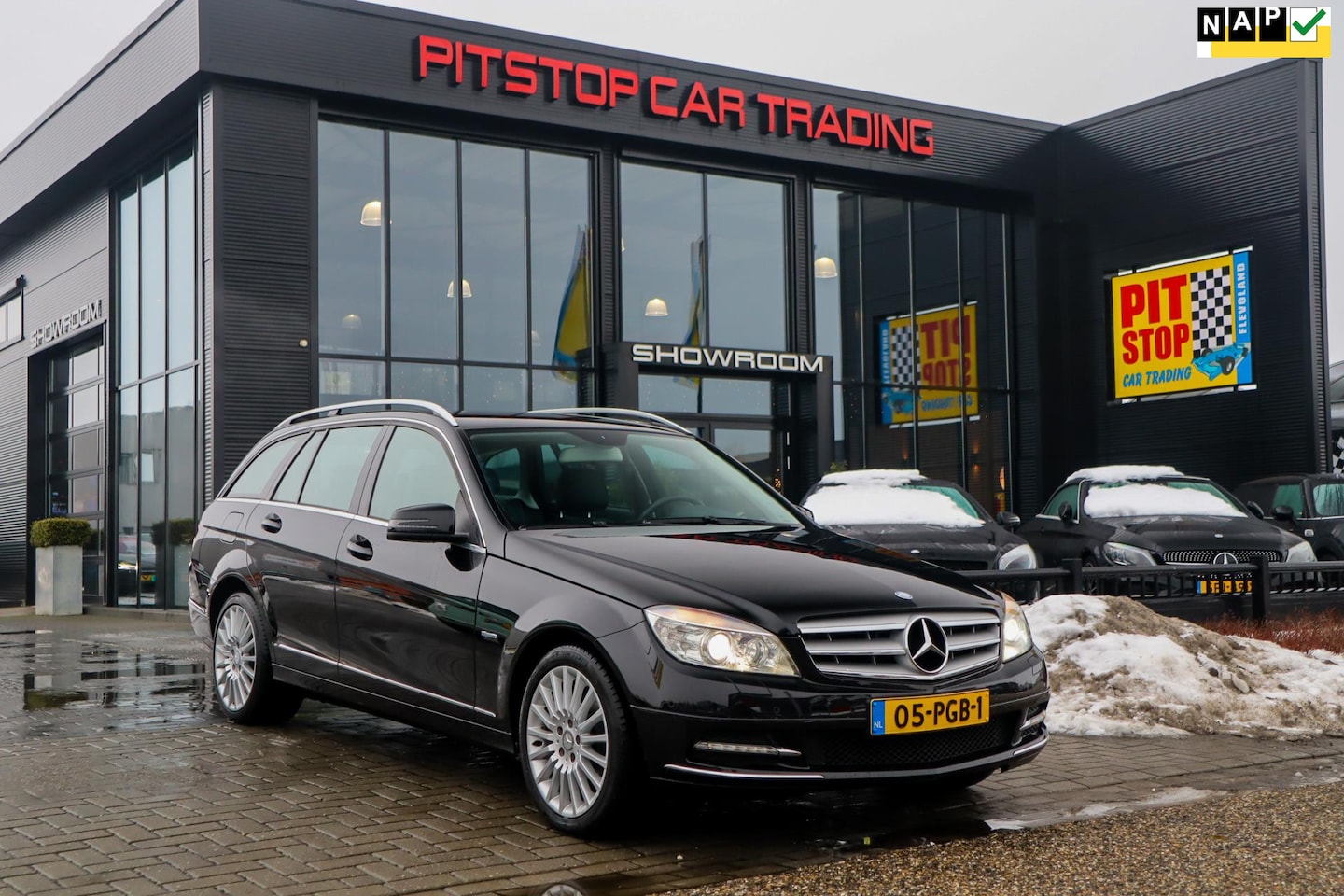 Mercedes-Benz C-klasse Estate - 180 CGI Avantgarde, 156 PK, NL Auto, 2e eigenaar, trekhaak! - AutoWereld.nl