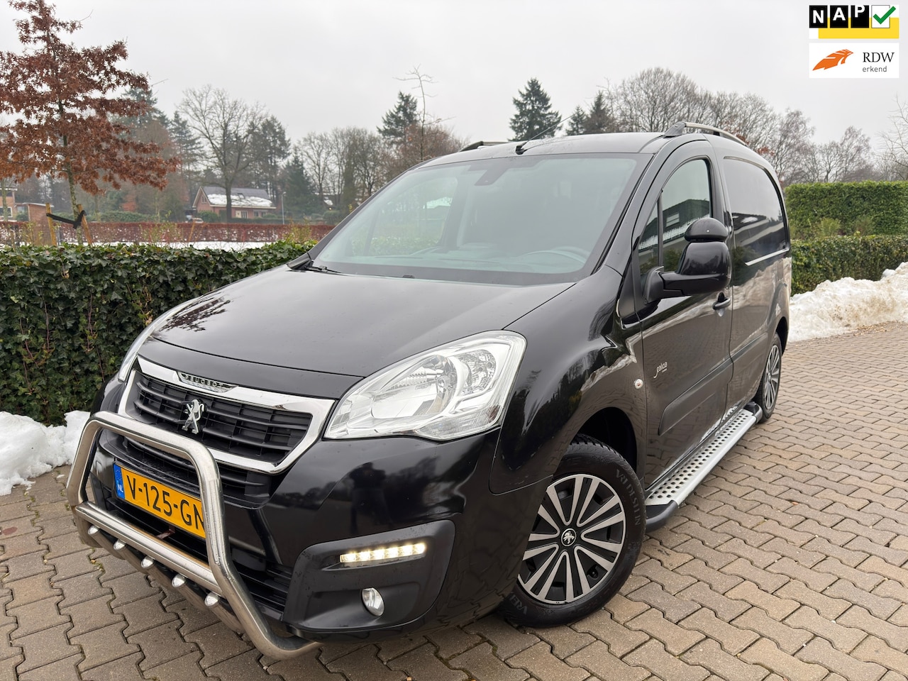 Peugeot Partner - 120 1.6 BlueHDi 100 L1 Première S&S 3-PERS. , Automaat , 1e Eigenaar , 120.957km N.A.P , A - AutoWereld.nl