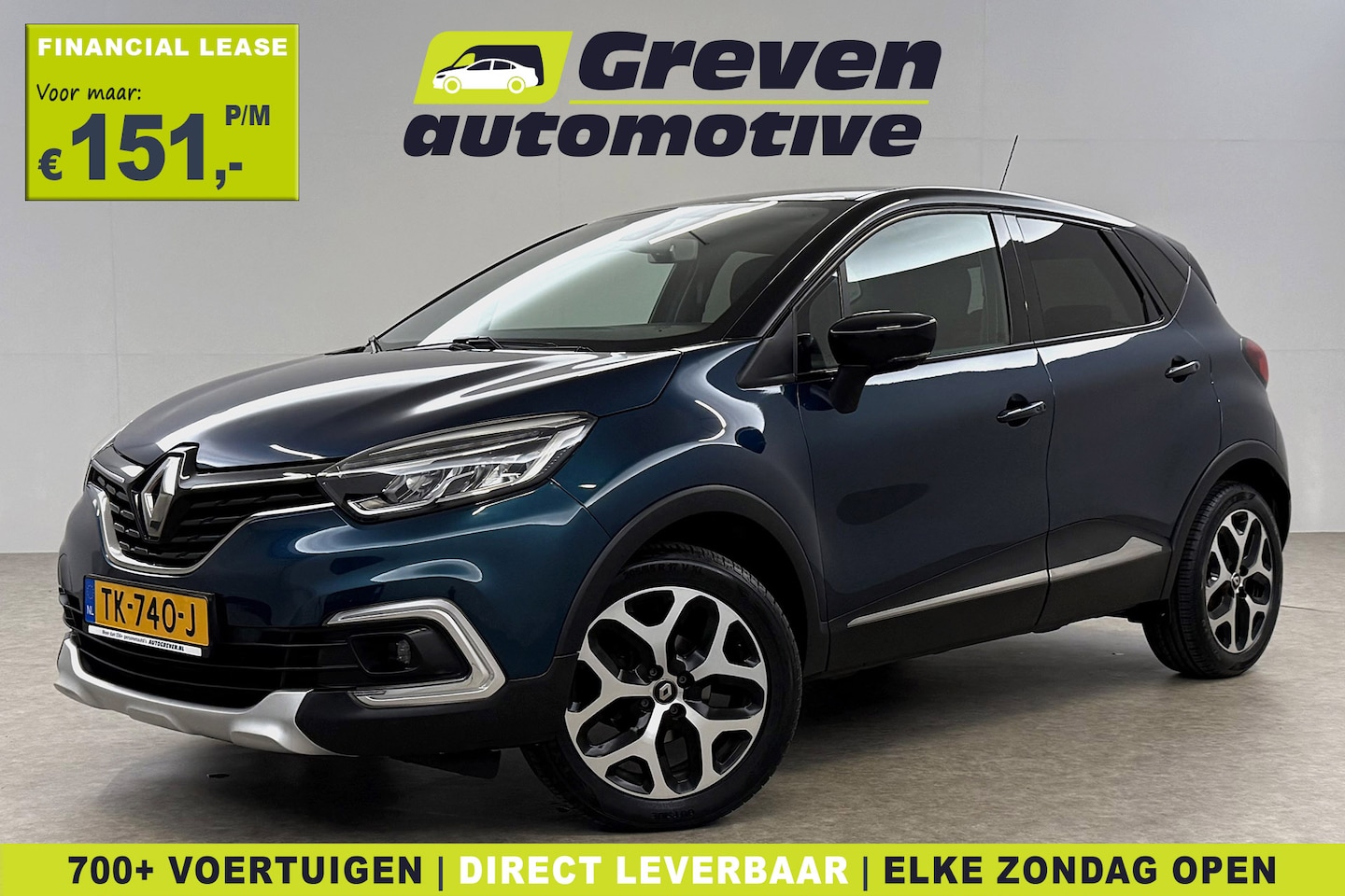 Renault Captur - 0.9 TCe Intens | LED | Clima | Cruise | Navigatie | Carplay - AutoWereld.nl