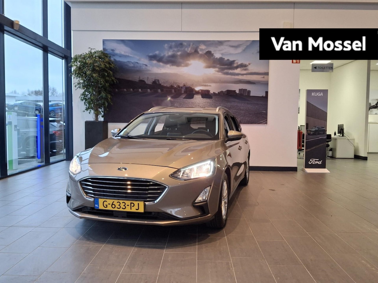Ford Focus Wagon - 1.0 EcoBoost Titanium Business | Trekhaak | Dual Climate Control | Cruise | Navi | Elektri - AutoWereld.nl