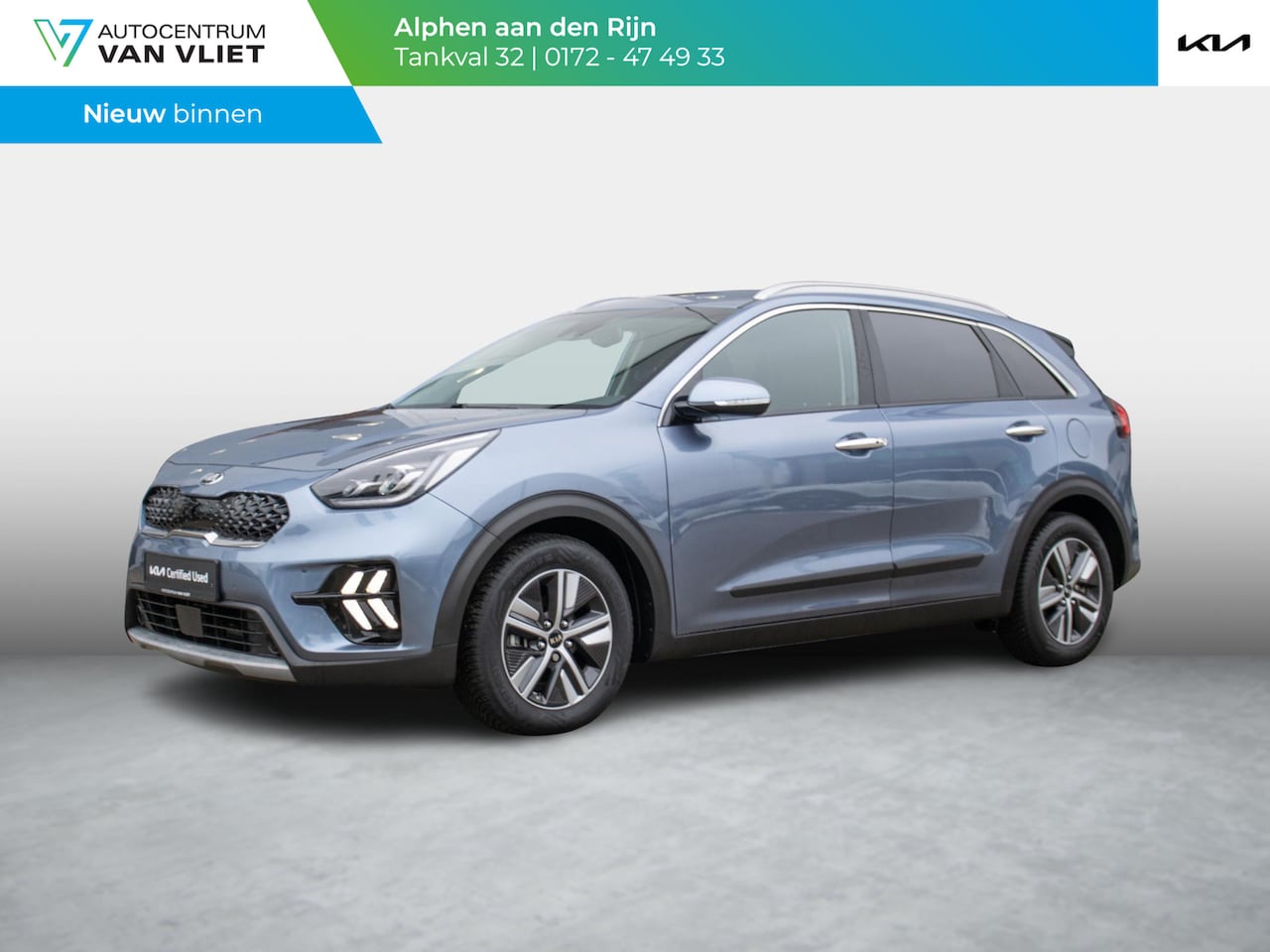 Kia Niro - 1.6 GDi Hybrid DynamicPlusLine | Trekhaak | Stoel en stuurverwarming | - AutoWereld.nl