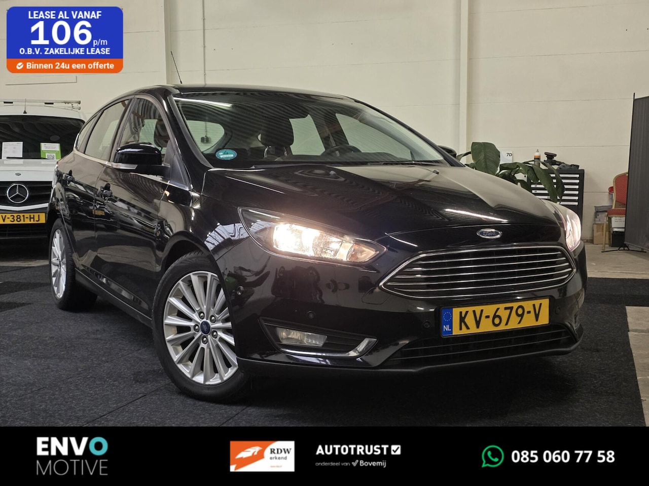 Ford Focus - 1.5 TDCI Titanium Navi/CarPlay/Keyless/PDC/LMV - AutoWereld.nl