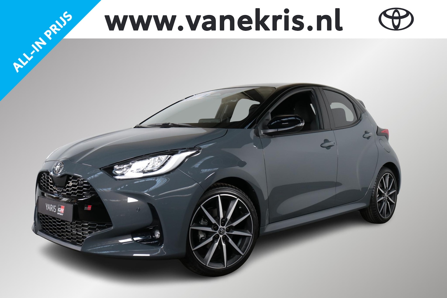 Toyota Yaris - 1.5 Hybrid 130 GR Sport, Plus pack, Nieuw en in april leverbaar! - AutoWereld.nl