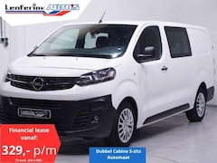 Opel Vivaro - 2.0 CDTI 122 pk L3 Dubbel Cabine Automaat Airco Cruise Control, Dodehoek Assist, PDC V+A,