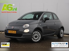 Fiat 500 - 1.0 Hybrid Cult 69PK Navigatie Airco Radio Bluetooth LMV PDC Zwarte Hemel