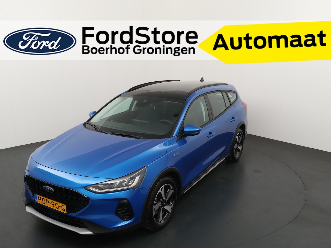 Ford Focus Wagon - EcoBoost Hybrid 155 pk Active | Pano | Winter Pack | B&O | Adapt. Cruise | 4 seiz. banden - AutoWereld.nl
