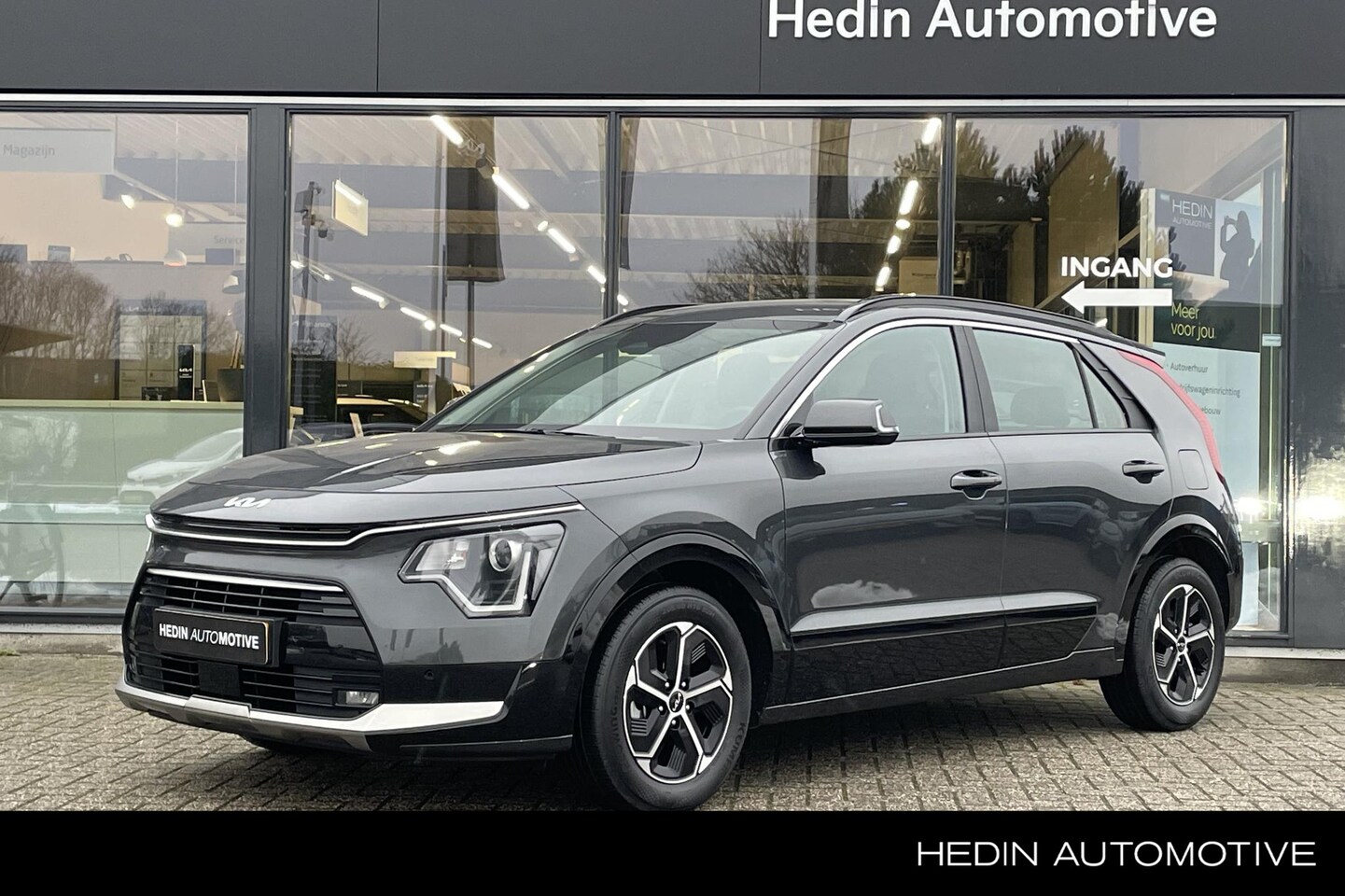 Kia Niro - 1.6 GDi Hybrid DynamicLine | Navigatie | Climate Control | Camera | Ad. Cruise | Apple Car - AutoWereld.nl