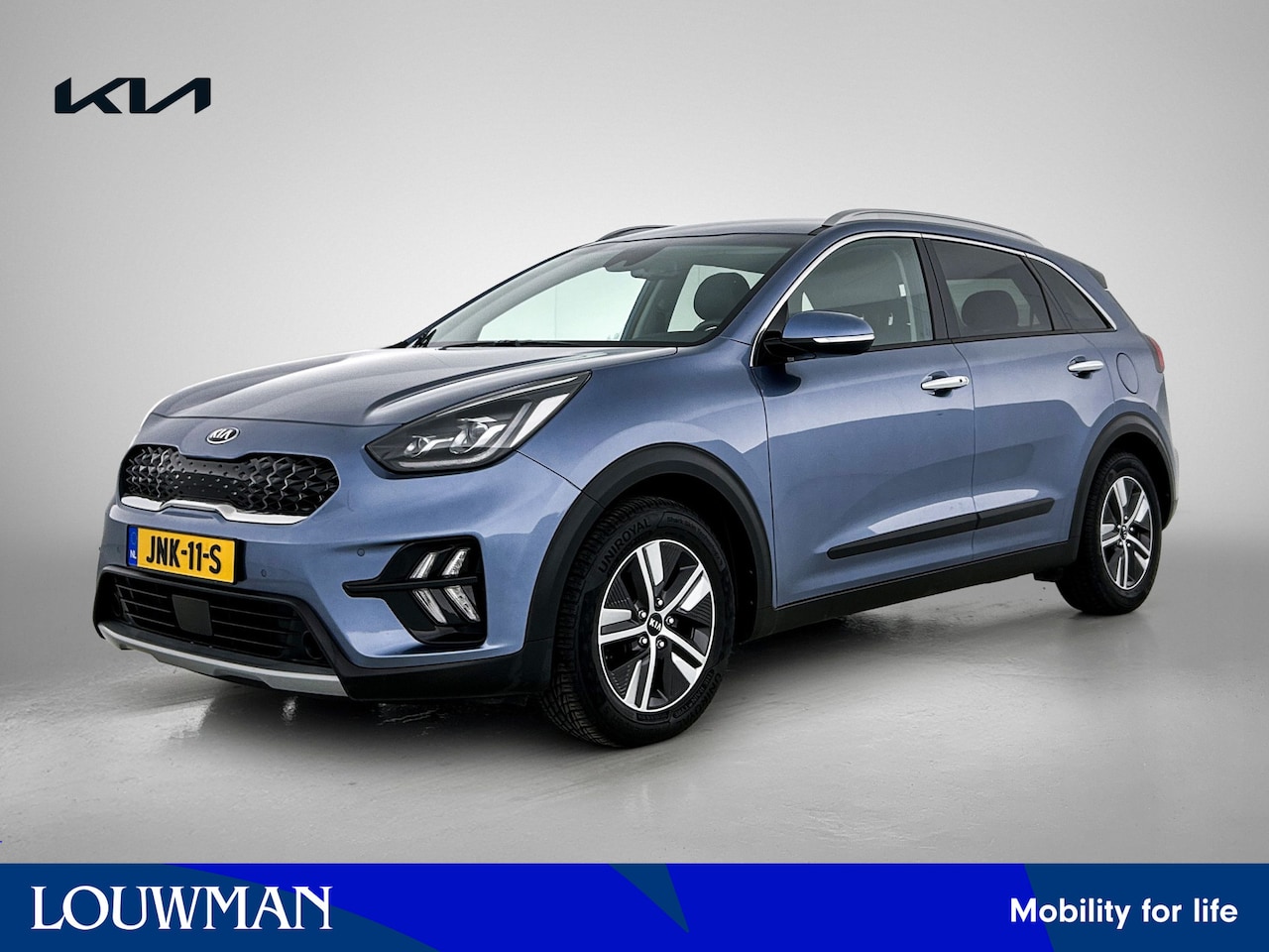Kia Niro - 1.6 GDi Hybrid DynamicPlusLine Stoel/stuur verwarming | Full led | Half Eco-Leder - AutoWereld.nl
