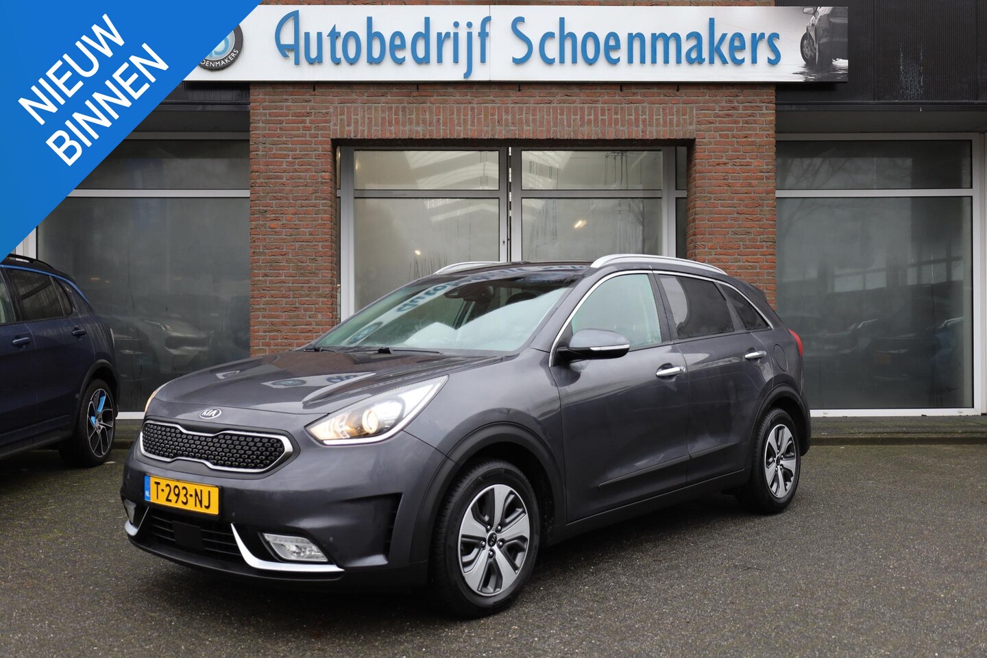 Kia Niro - 1.6 GDi Hybrid DynamicLine CAMERA CARPLAY ACC NAVI CLIMA DAB 2XPDC LMV - AutoWereld.nl