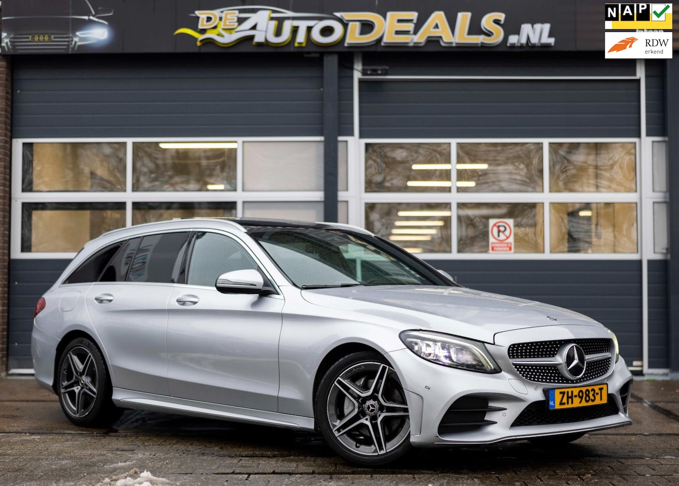 Mercedes-Benz C-klasse Estate - 160 Business Solution AMG Plus Upgrade Edition PANO - AutoWereld.nl