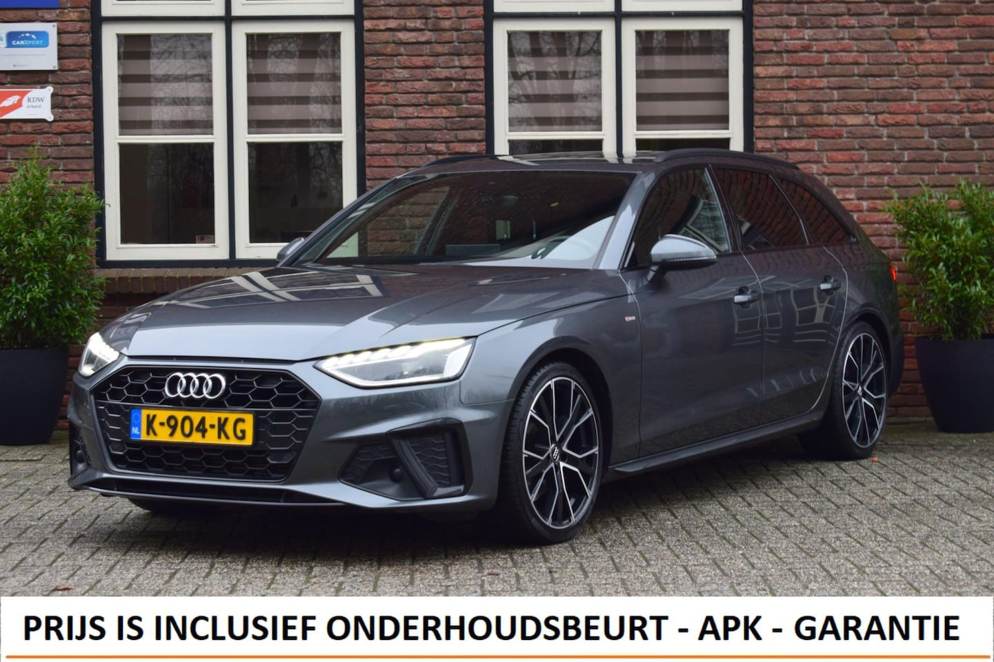 Audi A4 Avant - 35 TFSI Aut. S-line Launch edition Black Optic Pack | Panoramadak | Camera - AutoWereld.nl