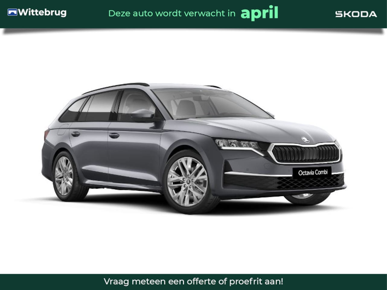 Skoda Octavia Combi - 1.5 TSI MHEV Business Edition Plus Trekhaak / Winter Pakket - AutoWereld.nl