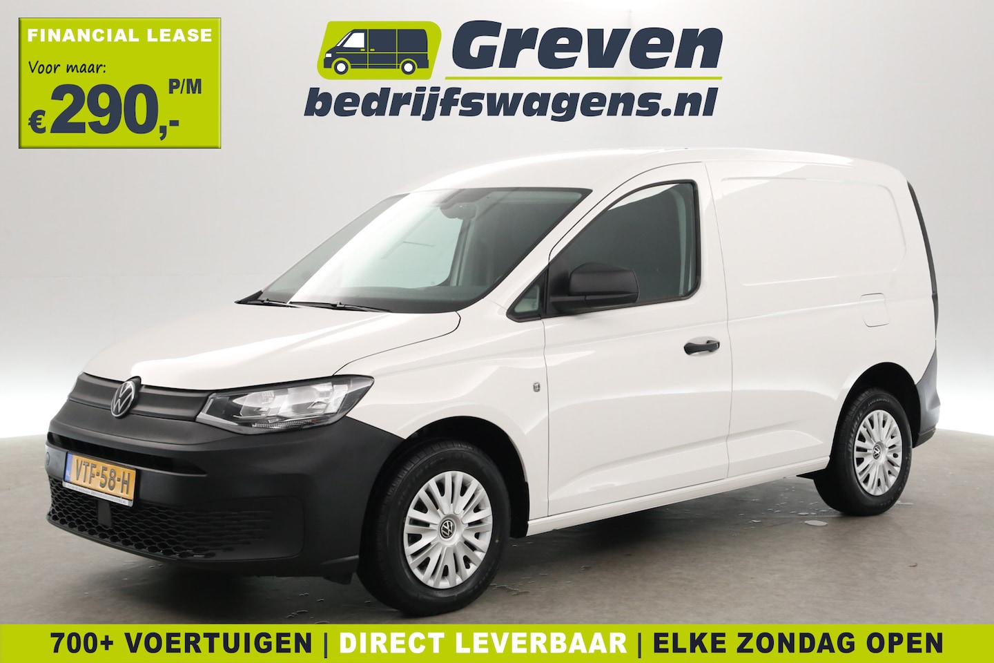 Volkswagen Caddy - 2.0 TDI | Euro6 | Airco | Cruise | Carplay | Schuifdeur - AutoWereld.nl