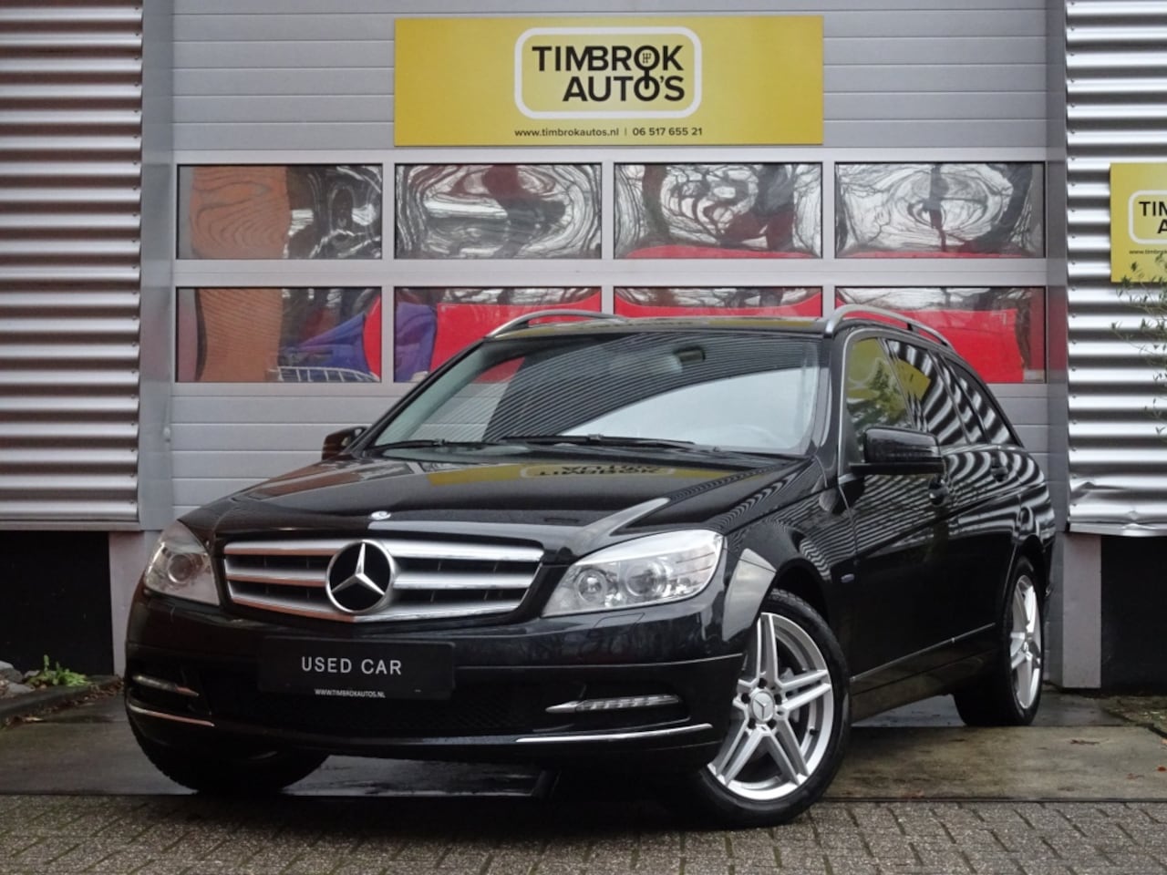 Mercedes-Benz C-klasse - 200 CGI 184pk Kombi Avantgarde *Xenon/Stoelverw/PDC V+A/Historie - AutoWereld.nl