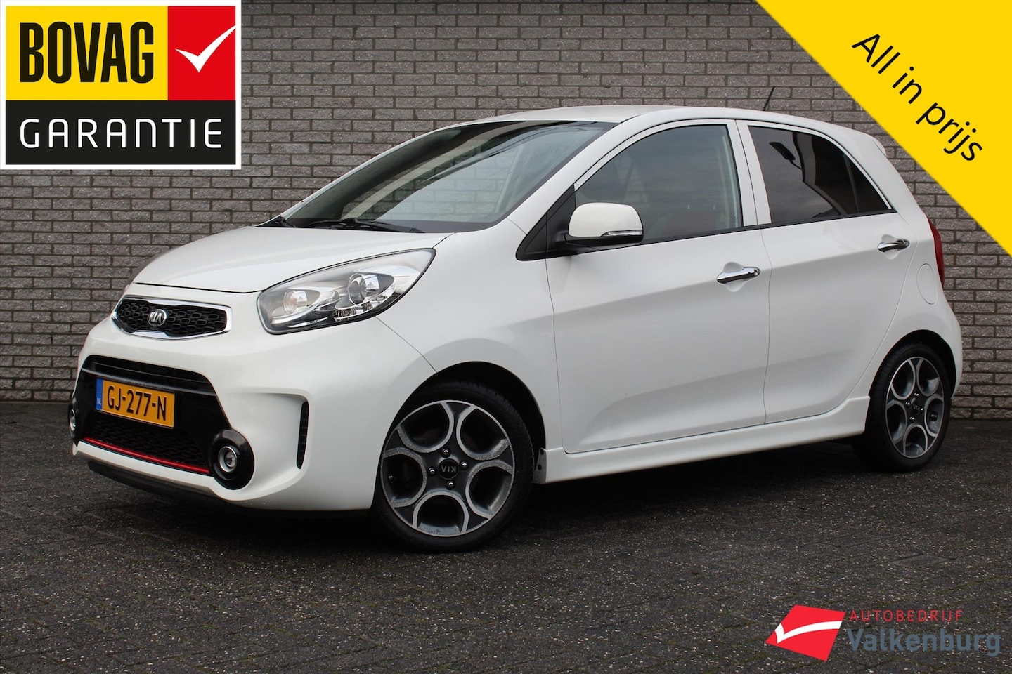 Kia Picanto - 1.2 CVVT SportsLine | Cruise | Stoel- en stuurverwarming | PDC | Bluetooth - AutoWereld.nl