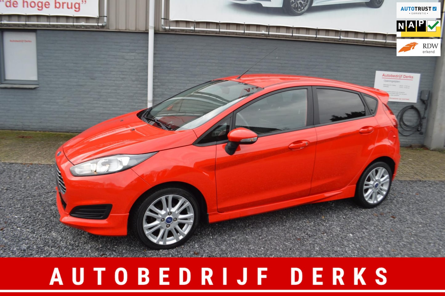 Ford Fiesta - 1.0 EcoBoost Airco 5Drs PDC Nieuwstaat - AutoWereld.nl