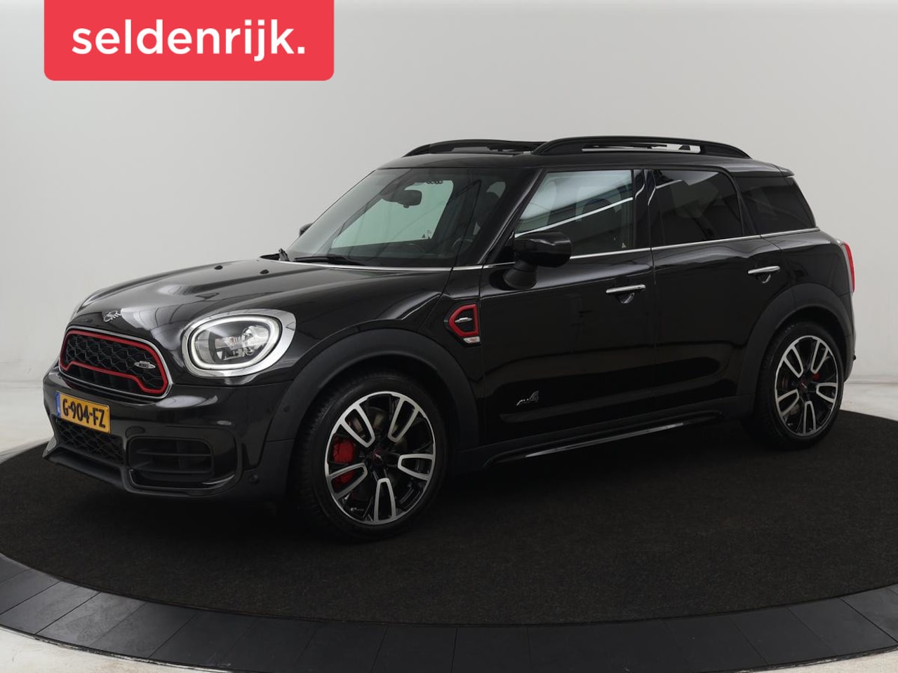 MINI Countryman - 2.0 John Cooper Works ALL4 Chili | Panoramadak | Leder | Adaptive cruise | Stoelverwarming - AutoWereld.nl
